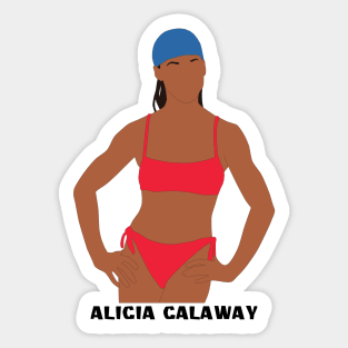 Alicia Calaway Sticker